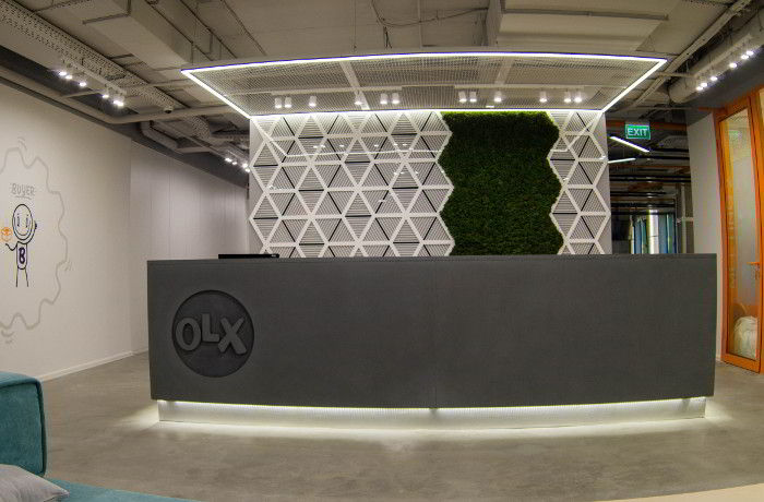 ПОЛІРОВАНИЙ БЕТОН ОФІС КОМПАНІЇ OLX